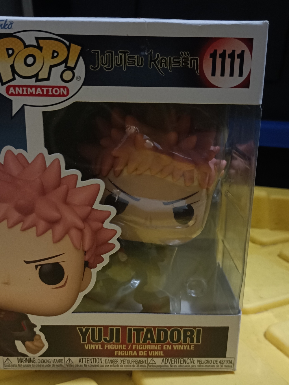 Funko Pop! Animation Yuji Itadori Vinyl Figure - Pink, Blonde